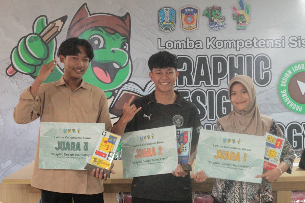 Unjuk Kreativitas Desainer Muda, LKS DKV Banyuwangi 2026 Lancar Digelar di SMK Cordova