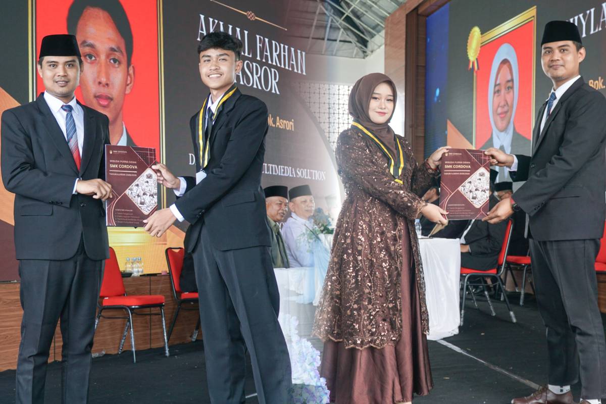 Tangis Haru Iringi Kelulusan, SMK Cordova Lepas Murid Menuju Masa Depan Penuh Harapan