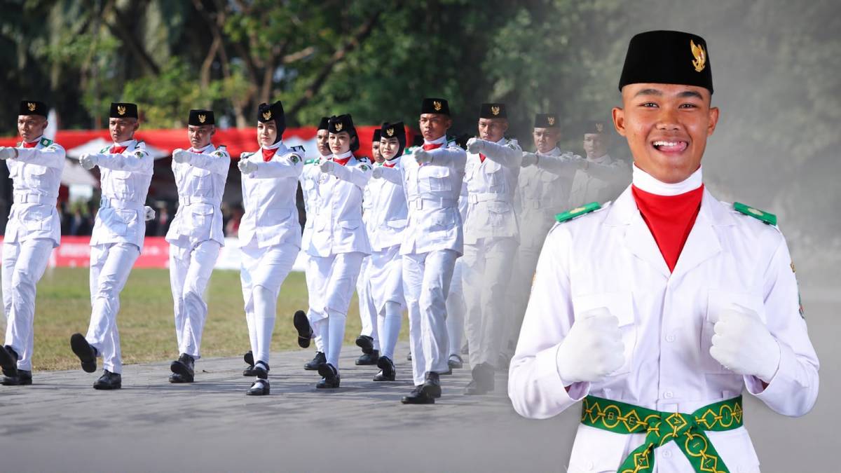 Siswa SMK Cordova Wakili Sekolah sebagai Petugas Paskibraka Tingkat Kabupaten Banyuwangi